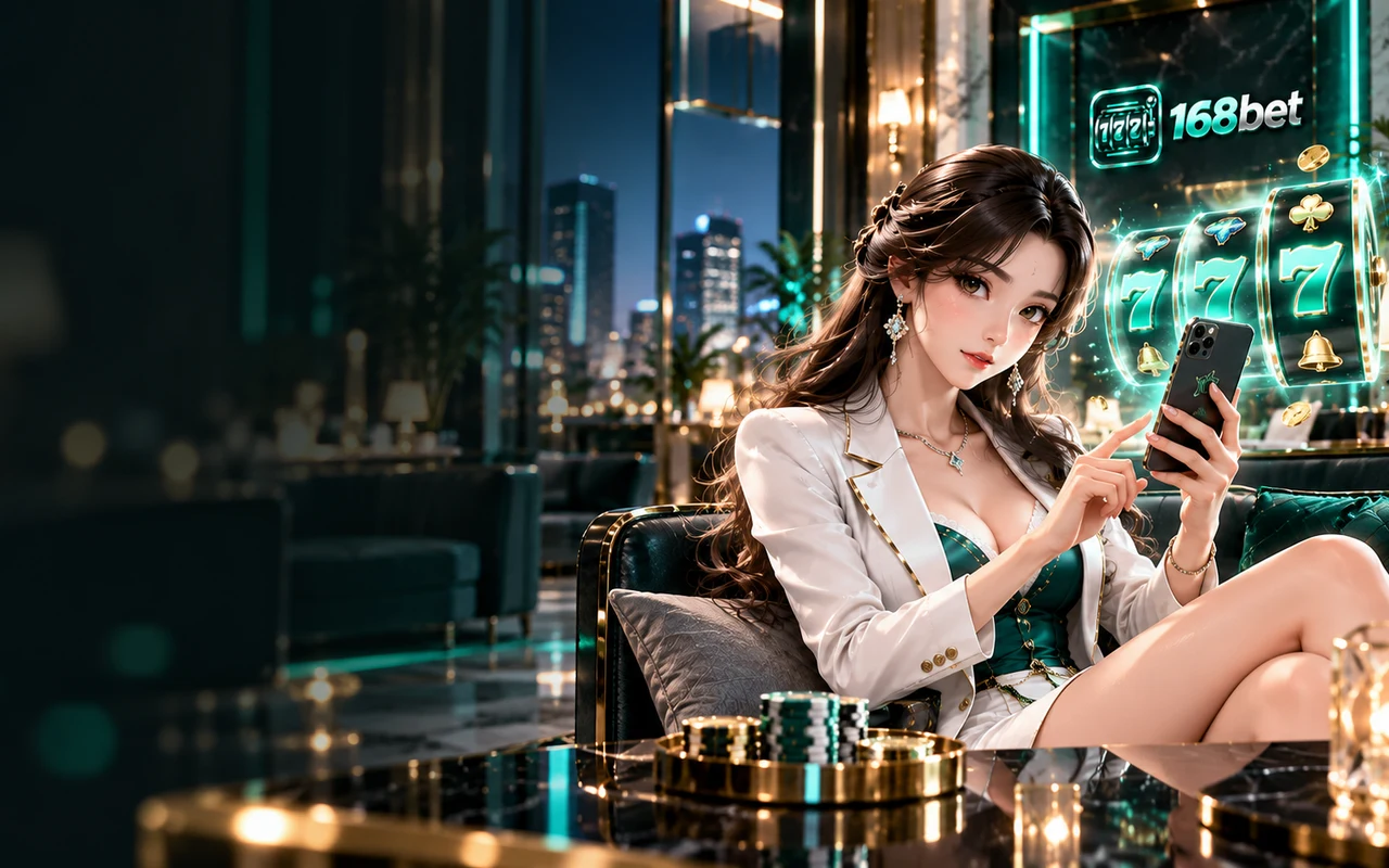 ภาพประกอบหน้าแรก 168bet สล็อตและคาสิโนโทนสีเทาหินชนวนกับมิ้นต์